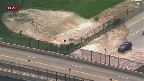 LIVE: I-64 flooded in St. Louis after water main break, expect major traffic delays